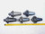5pc LOT OF CAT50 1/2 I.D. SOLID END MILL TOOL HOLDER 2 5/8 PROJECTION .5 .5000 - MS2817BU