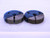 3/8 16 NC 3 THREAD RING GAGES .375 .3750 GO NO GO P.D.'S = .3344 & .3312 UNC-3 - DW10358RD
