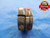 8 48 NS 2 LEFT HAND THREAD RING GAGES #8 .164 GO NO GO P.D.'S = .1497 & .1473 - DW10376RD