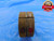 1.437 36 NS 2 THREAD RING GAGES 1 7/16 1.4370 GO NO GO P.D.'S = 1.4190 & 1.4144 - DW10439RD