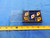 3 NEW 2 USED STELLRAM DNMG543A-4T NL30 TiN CARBIDE TURNING INSERTS DNMG 543 - MS3274BU