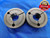 1.2455 11 1/2 NS THREAD RING GAGES GO NO GO P.D.'S = 1.1880 & 1.1850 INSPECTION - DW10547RD