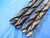 4PCS HSS OXIDE TWIST DRILL BITS 27/32" 15/16" 1 1/16" .84375 .9375 1.0625 USA - MS3317BU