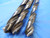 3PCS CLEVELAND / CHICAGO-LATROBE 31/32 OXIDE HSS TWIST DRILL BIT 6" LOC .96875 - MS3318BU