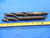 2PCS 29/32 & 61/64 HSS TWIST DRILL BITS MORSE TAPER #4 SHANK .90625 .953125 MT4 - MS3307BU