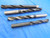 4PCS HSS TWIST DRILL BITS 27/32 55/64 57/64 29/32 .84375 .859375 .890625 .90625 - MS3313BU