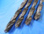 4PCS F.B. TOOLS HSS TWIST DRILL BITS 27/32" 55/64" 29/32" .84375 .859375 .90625 - MS3302BU