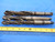 3PCS HSS TWIST DRILL BIT CHIP BREAKER 23/32" 15/16" 1 1/16" MORSE TAPER #3 SHANK - MS3309BU
