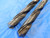 2PCS F.B. TOOLS 31/32 OXIDE HSS CHIP BREAKER TWIST DRILL BIT 6 1/4 LOC .96875 - MS3311BU