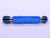 7/8 9 UNC 2B THREAD PLUG GAGE .875 .8750 GO NO GO P.D.'S = .8028 & .8110 CHECK - 7892BP1