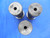 3 PCS 1/4" I.D. X 1 1/4" O.D. CNC LATHE BORING BAR BUSHINGS 1/4 - 20 SET SCREWS - JH1383MENPCA