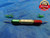 1.96 & 2.25 CL Z mm CHROME PIN PLUG GAGE GO NO GO 2.000 -.040 2 .0772 1.960 - DW11190HX