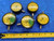 LOT OF 5 MAHR FEDERAL P6I DIAL INDICATOR BORE GAGES FOR PARTS / REPAIR - MS3716BU