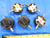 LOT OF 5 MAHR FEDERAL P6I DIAL INDICATOR BORE GAGES FOR PARTS / REPAIR - MS3716BU