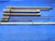 7PC SET OF CARBIDE TIPPED SINGLE FLUTE COOLANT THRU GUN DRILLS STAR SU & OTHERS - MS3900BU