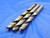 3PCS 11.5MM HSS JOBBER TWIST DRILL BIT 3" LOC 5 1/2 OAL 11.5 - MS3940BU