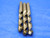 3PCS PTD 7.3MM M42 COBALT JOBBER TWIST DRILL BIT 2 1/2 LOC 4 1/4 OAL 7.3 - MS3931BU