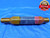 .7184 & .7192 CL X PIN PLUG GAGE GO NO GO .7188 -.0004 23/32 18.247 mm   - JR0300AC1