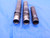 3PCS JACOBS DA200 COLLET CHUCK EXTENSION SS41-P-10-16 5/8 & 3/4 SHANK DIAS. .75 - MB1462LVR