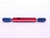 7/16 14 NC 2 SET THREAD PLUG GAGE .4375 GO NO GO P.D.'S = .3911 & .3862 CHECK - DW12255RD