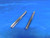2PC GWS TOOL GROUP .240 80 NS 2A HSS PLUG TAP 4 STRAIGHT FL 29 DEG - AR0942LVR