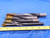 4PCS COOLANT THRU HSS TWIST DRILL BITS VARIOUS SIZES FROM 1/2 UP TO 15/16 - MB1721LVR
