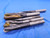 5PCS COOLANT THRU HSS TWIST DRILL BITS VARIOUS SIZES FROM 1/2 UP TO 23/32 .5 - MB1718LVR