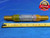 .749 & .750 PIN PLUG GAGE GO NO GO ONSIZE 3/4 19 mm .7490 .7500 - AR1187AC1