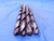 4 PCS HSS STRAIGHT SHANK TWIST DRILL BITS VARIOUS SIZES FROM 17/32 UP TO 11/16 - MB1881VWT