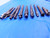 10PC LOT OF HSS STRAIGHT SHANK COUNTERBORES FOR BRIDGEPORT MILLING TOOLING - MS4806BMIN