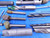 LOT OF MISC. MACHINIST TOOLS TAPS DRILLS END MILLS REAMERS COUNTERBORES ETC - MS4801LVR