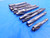 10PC LOT OF HSS STRAIGHT SHANK COUNTERBORES FOR BRIDGEPORT MILLING TOOLING - MS4807BMIN