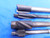 10PC LOT OF HSS STRAIGHT SHANK COUNTERBORES FOR BRIDGEPORT MILLING TOOLING - MS4807BMIN