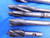 10PC LOT OF HSS STRAIGHT SHANK COUNTERBORES FOR BRIDGEPORT MILLING TOOLING - MS4807BMIN