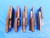 5PCS MUSKEGON TOOL CARBIDE TIPPED ADJUSTABLE FLOATING REAMER BLADES - MS4886LVR