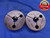 1/2 20 UNS 2A PREPLATE DOUBLE LEAD THREAD RING GAGES .5 GO NO GO = .4638 & .4607 - DW12727LVR