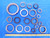 18PC LOT WHITTET-HIGGINS & OTHERS BEARING LOCKNUTS VARIOUS SIZES LOCKING NUT WH - MS4910LVR
