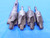 4PC LOT OF CARBIDE TIPPED HSS PORT TOOLS 1/2" SHANKS O.D.'S ABOUT 1 1/2" & 30 MM - MS4963LVR