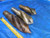 SET OF 3 2" O.D. X 1 1/2" SHANK DIA HSS TWIST DRILL BITS VARIOUS LOCS 2.0 1.5 - AR2039LVR