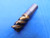 1" O.D. 1 3/4 LOC 4" OAL TiN COATED SOLID CARBIDE END MILL 1" SHANK 3 FLUTE 1.0 - MS5099AC1