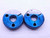 M20 X 1.5 6g METRIC THREAD RING GAGES 20 GO NO GO P.D.'S = 18.994 & 18.854 CHECK - DW13052BHTX