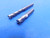2PCS REGROUND / RESHARPENED 7/16" SOLID CARBIDE SQUARE END MILLS 4 FLUTES .4375 - MS5560JHD