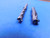 2PCS REGROUND / RESHARPENED 7/16" SOLID CARBIDE SQUARE END MILLS 4 FLUTES .4375 - MS5560JHD