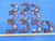10PC LOT OF ADJUSTABLE SNAP GAGES SIZES INCLUDING 1 3/4" - 2 3/8" SHEFFIELD - MS5589AP1