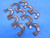 10PC LOT OF ADJUSTABLE SNAP GAGES SIZES INCLUDING 1 3/4" - 2 3/8" SHEFFIELD - MS5589AP1