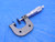 0 - 1" DISC FLANGE OUTSIDE MICROMETER .001" GRADUATION MACHINIST TOOL INSPECTION - MS5632AP1