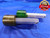 2 3/8 12 N 2 SET THREAD PLUG GAGE 2.375 2.3750 GO NO GO P.D.'S = 2.3209 & 2.3139 - DW13575RD