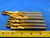 6 PCS CJT KOOL TWIST HSS TiN COOLANT THRU DRILL BITS SIZES FROM .402" TO .6050" - MB3804LVR