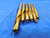 6 PCS CJT KOOL TWIST HSS TiN COOLANT THRU DRILL BITS SIZES FROM .402" TO .6050" - MB3804LVR
