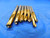 7 PCS CJT KOOL TWIST HSS TiN COOLANT THRU DRILL BITS SIZES FROM .38" TO .6070" - MB3805LVR